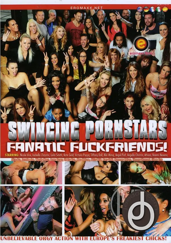 Swinging Pornstars 13 Fanatic Fuckfriends DVD