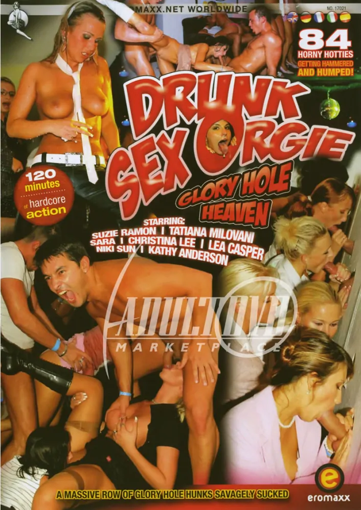 DRUNK SEX ORGY Glory Hole Heaven DVD