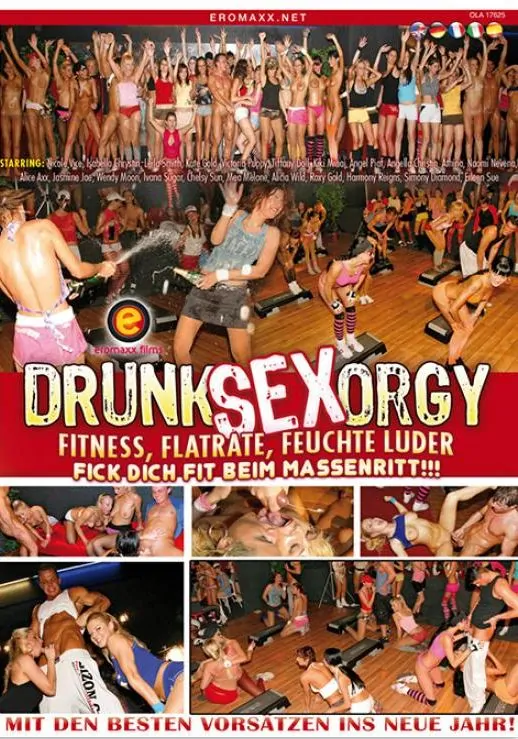 DRUNK SEX ORGY FITNESS, FLATRATE, FEUCHTE LUDER DVD