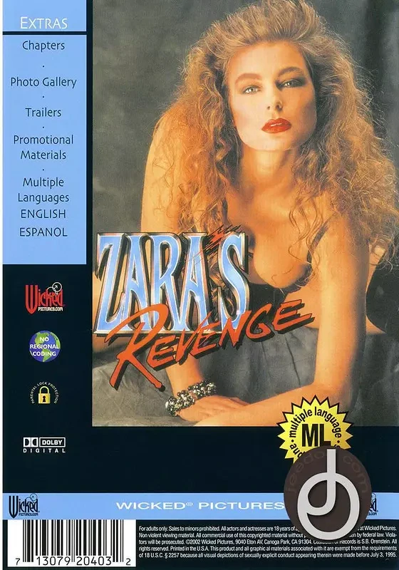 Zaras Revenge DVD